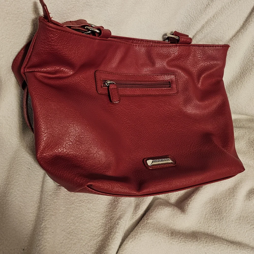 Rosetti Red Holiday Shoulder Bag - Picture 2 of 5